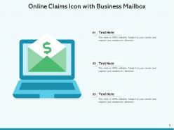 Claims Icon Business Application Document Insurance Arrow Product