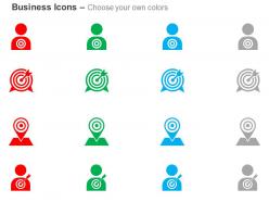 Client purpose goal shopper ppt icons graphics
