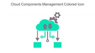 Cloud Components Management Colored Icon In Powerpoint Pptx Png And Editable Eps Format