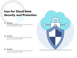 Cloud Security Icon Security Computing Data Protection Digital Access