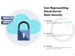 Cloud Security Icon Security Computing Data Protection Digital Access