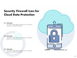 Cloud Security Icon Security Computing Data Protection Digital Access