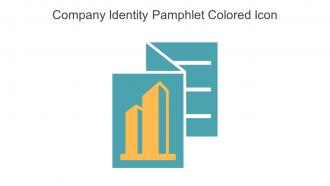 Company Identity Pamphlet Colored Icon In Powerpoint Pptx Png And Editable Eps Format