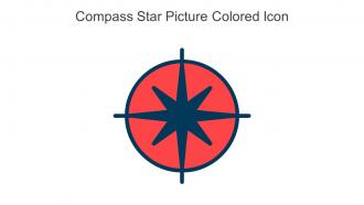 Compass Star Picture Colored Icon In Powerpoint Pptx Png And Editable Eps Format