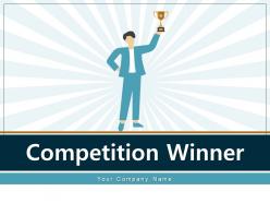 Competition Winner Individual Business Indicating Podium Trophies