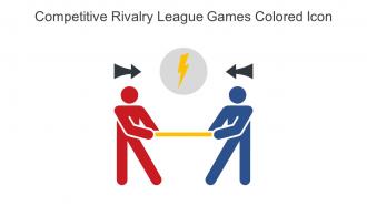 Competitive Rivalry League Games Colored Icon In Powerpoint Pptx Png And Editable Eps Format