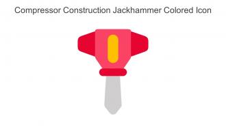 Compressor Construction Jackhammer Colored Icon In Powerpoint Pptx Png And Editable Eps Format