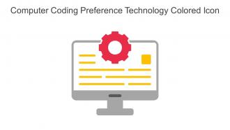 Computer Coding Preference Technology Colored Icon In Powerpoint Pptx Png And Editable Eps Format