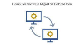 Computer Software Migration Colored Icon In Powerpoint Pptx Png And Editable Eps Format