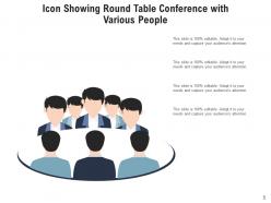 Conference Table Projector Various Chairs Wooden