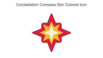 Constellation Compass Star Colored Icon In Powerpoint Pptx Png And Editable Eps Format