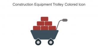 Construction Equipment Trolley Colored Icon In Powerpoint Pptx Png And Editable Eps Format