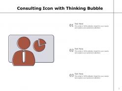 Consulting Icon Conversation Business Arrows Statement Performance Communication