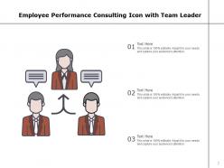 Consulting Icon Conversation Business Arrows Statement Performance Communication