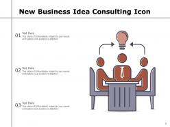 Consulting Icon Conversation Business Arrows Statement Performance Communication