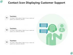 Contact Icon Process Management Potential Addresses Connectivity Through