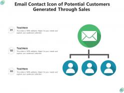 Contact Icon Process Management Potential Addresses Connectivity Through