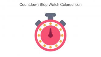 Countdown Stop Watch Colored Icon In Powerpoint Pptx Png And Editable Eps Format