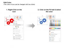 Cr gears with factory and plant for green energy production ppt icons graphics