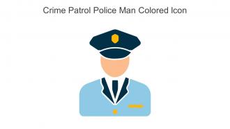 Crime Patrol Police Man Colored Icon In Powerpoint Pptx Png And Editable Eps Format