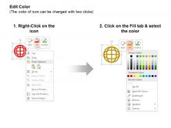 Cu green energy icons for cfl plant and globe ppt icons graphics