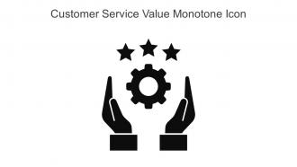 Customer Service Value Monotone Icon In Powerpoint Pptx Png And Editable Eps Format