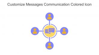 Customize Messages Communication Colored Icon In Powerpoint Pptx Png And Editable Eps Format