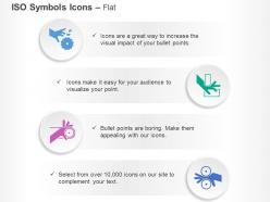 Cut hazard gear crush hazard pinch hazard crush hazard rollers ppt icons graphics