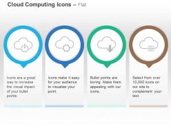 Data safety settings upload download ppt icons graphics