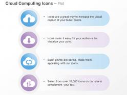 Data upload download refresh transfer ppt icons graphics