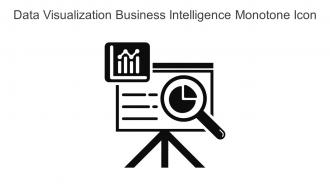 Data Visualization Business Intelligence Monotone Icon In Powerpoint Pptx Png And Editable Eps Format