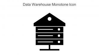Data Warehouse Monotone Icon In Powerpoint Pptx Png And Editable Eps Format