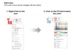 Database connection upload cart network connection ppt icons graphics