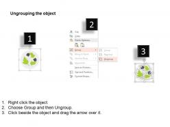 Db green energy symbols with text boxes ppt icons graphics