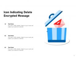 Delete Icon Database Business Indicating Presentation Sensitive