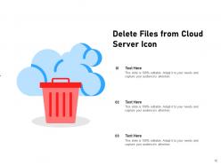 Delete Icon Database Business Indicating Presentation Sensitive