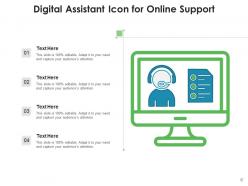 Digital Assistant Communication Depicting Service Automobile Individual