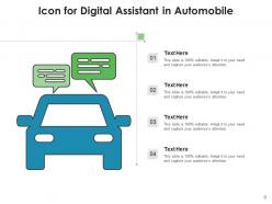 Digital Assistant Communication Depicting Service Automobile Individual