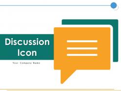 Discussion Icon Employee Completion Business Seminar Challenges Financing