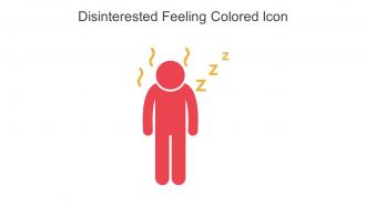 Disinterested Feeling Colored Icon In Powerpoint Pptx Png And Editable Eps Format