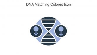 DNA Matching Colored Icon In Powerpoint Pptx Png And Editable Eps Format