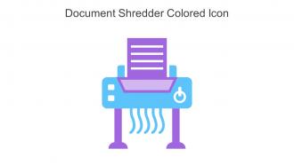 Document Shredder Colored Icon In Powerpoint Pptx Png And Editable Eps Format