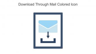 Download Through Mail Colored Icon In Powerpoint Pptx Png And Editable Eps Format