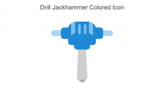 Drill Jackhammer Colored Icon In Powerpoint Pptx Png And Editable Eps Format