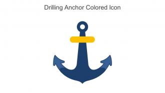 Drilling Anchor Colored Icon In Powerpoint Pptx Png And Editable Eps Format