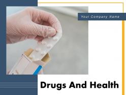 Drugs And Health Medicinal Immunity Improvement Pharmacist Increasing
