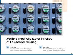 Electricity Meter Commercial Construction Installing Consumed Measuring