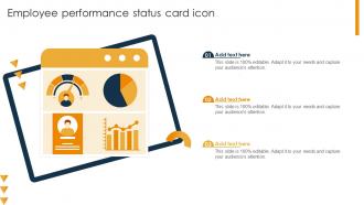 Employee Performance Status Card Icon