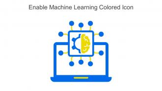 Enable Machine Learning Colored Icon In Powerpoint Pptx Png And Editable Eps Format