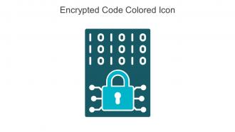 Encrypted Code Colored Icon In Powerpoint Pptx Png And Editable Eps Format